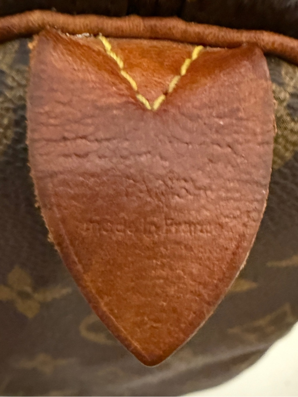Louis Vuitton Speedy 30 Brown Monogram Satchel With Lock & Key - Picture 11 of 17